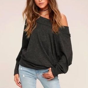 Free people Palisades off the shoulder top